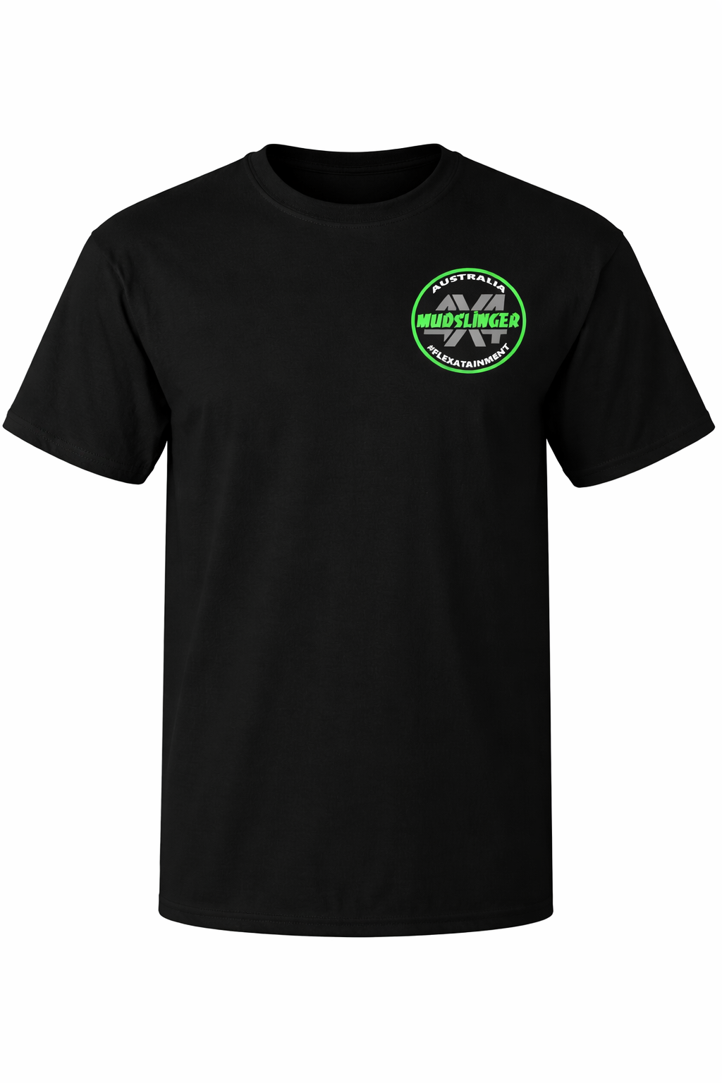 Mudslinger 4X4 t-shirt coloured logo