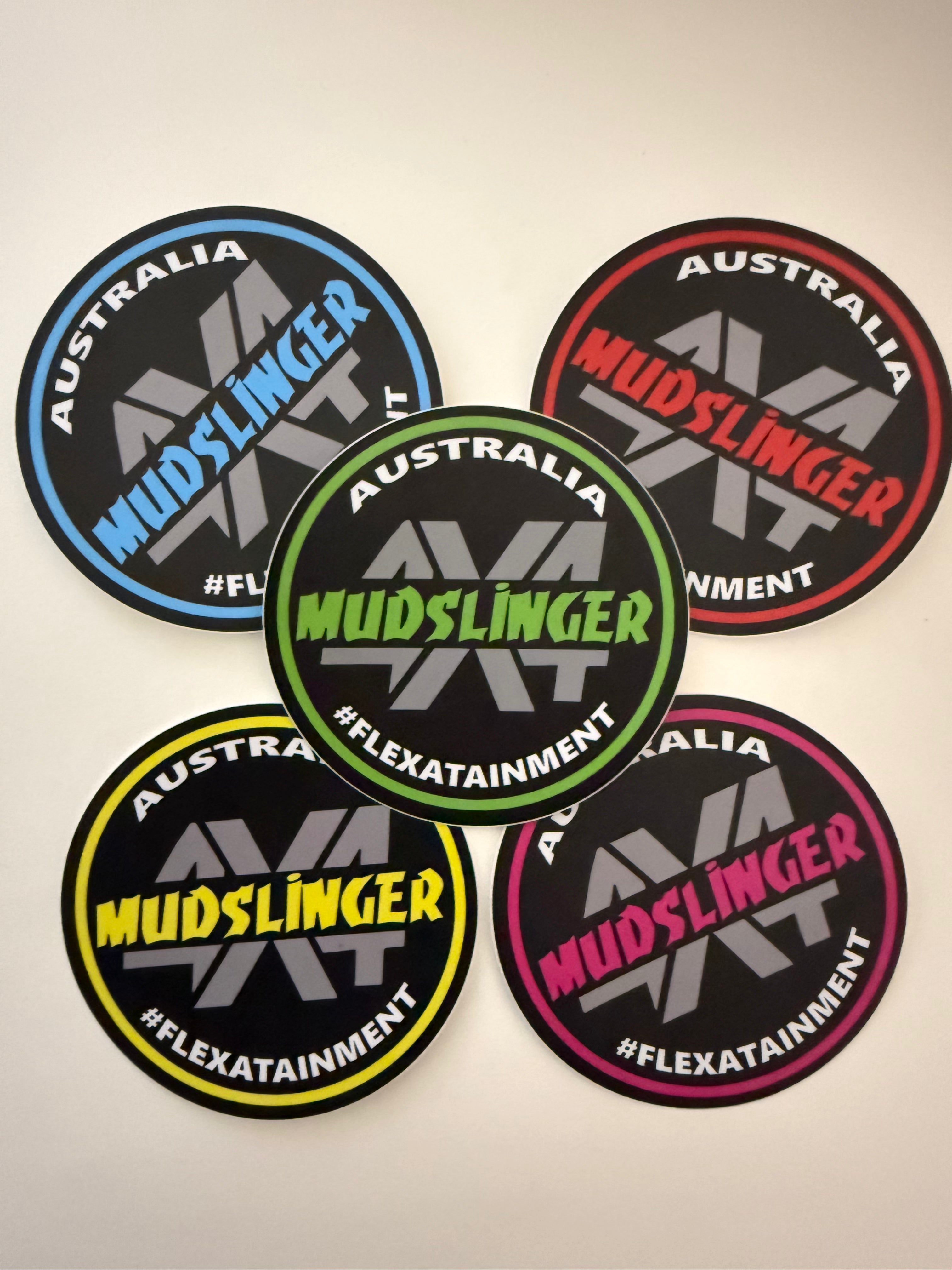 Mudslinger 4X4 sticker pack